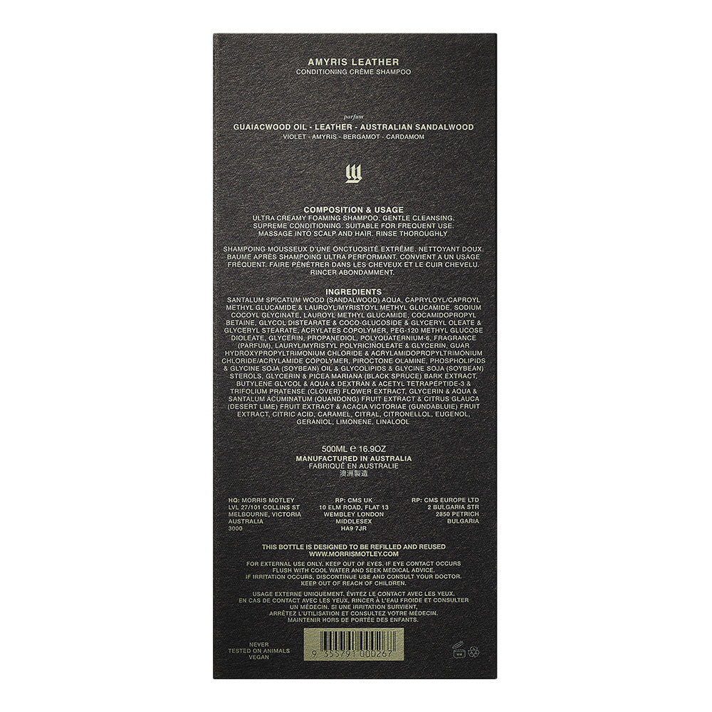 Morris Motley Conditioning Crème Shampoo 500ml