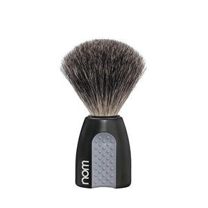 nom ERIK, Plastic Black, Shaving Brush