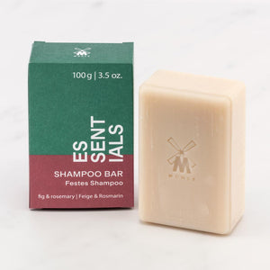 MÜHLE ESSENTIALS – Fig & Rosemary Shampoo Bar