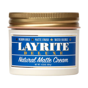 Layrite Deluxe Natural Matte Cream