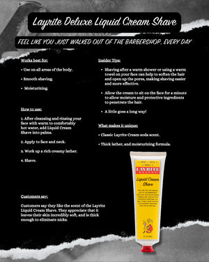 Layrite Liquid Cream Shave