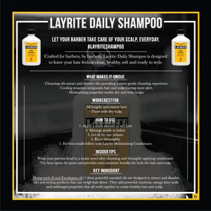 Layrite Deluxe Daily Shampoo