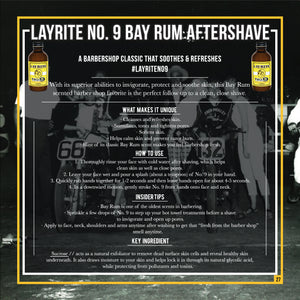 Layrite Deluxe No. 9 Aftershave