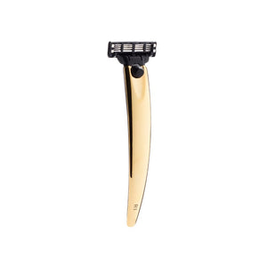 Bolin Webb R1 Gold 24 carat Razor & Stand - Gillette Mach 3