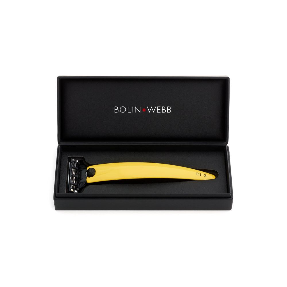 Bolin Webb Razor R1-S Ferrara Yellow - Gillette Mach 3