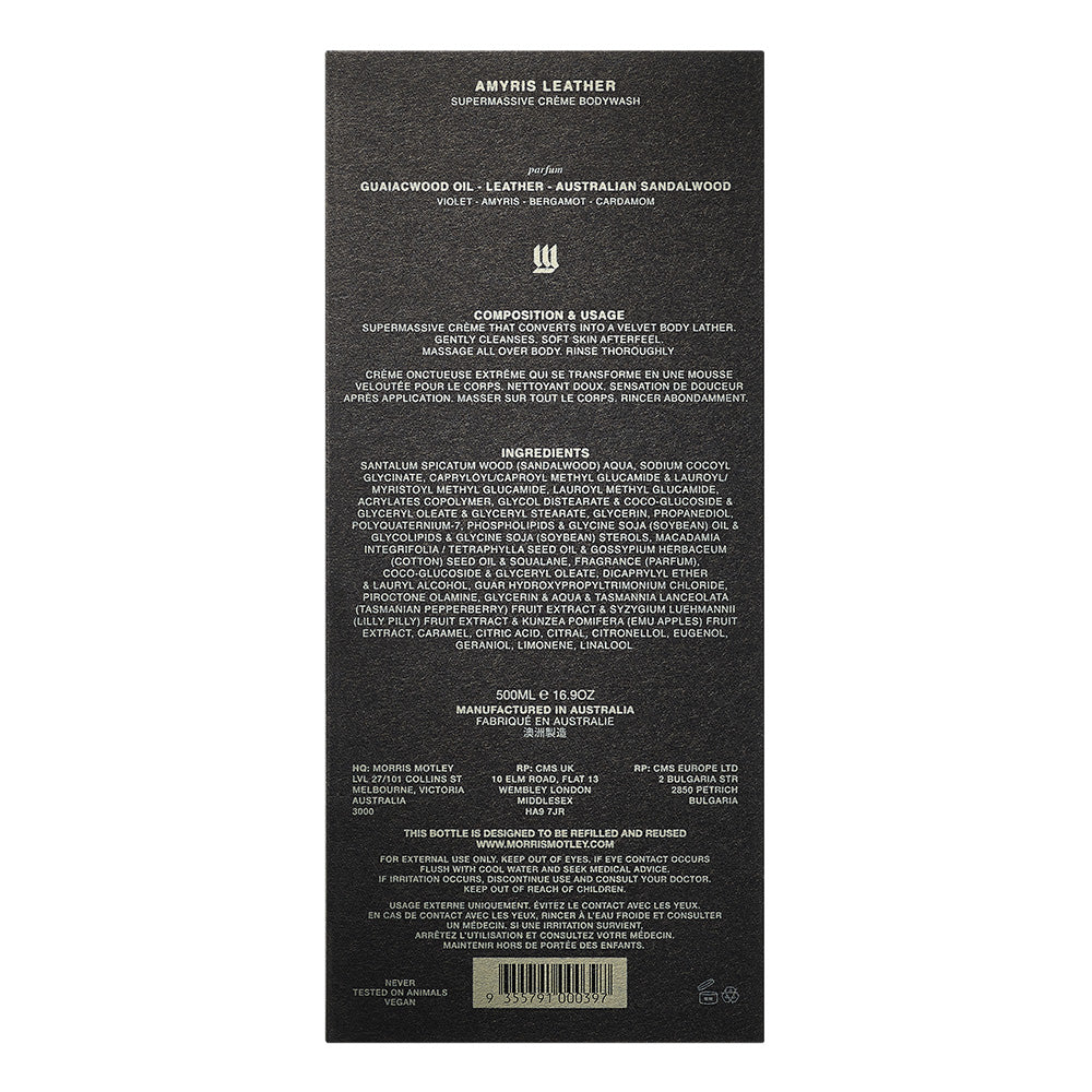 Morris Motley Supermassive Crème Bodywash 500ml