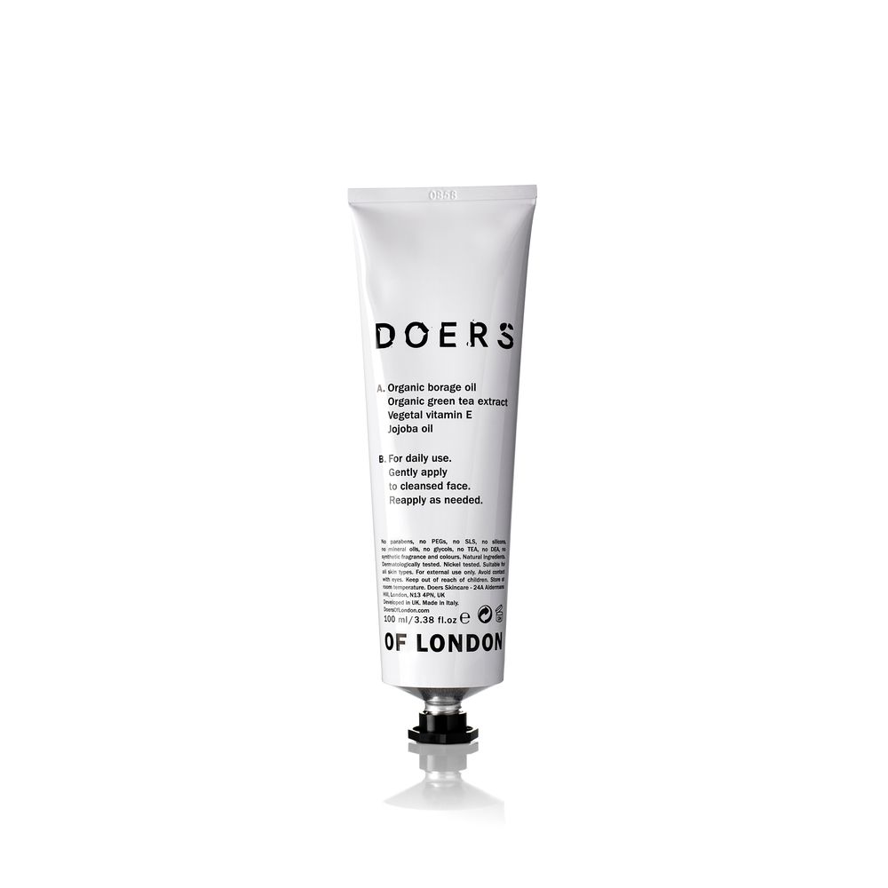 Doers of London Hydrating Face Cream | 10% off first order | Free express shipping and samples
