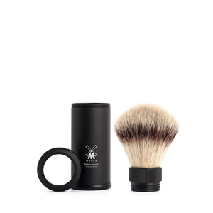 MÜHLE TRAVEL - Anodised Aluminium Shaving Brush