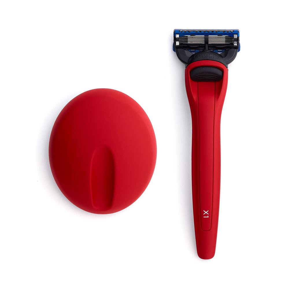 
            
                Load image into Gallery viewer, Bolin Webb X1 Matte Razor and Stand - Gillette Fusion 5
            
        