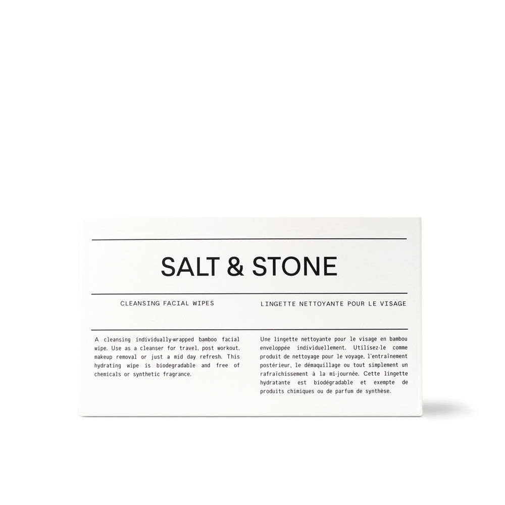 Salt and Stone Cleansing Facial Wipe at DeckOut