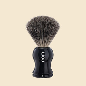 nom GUSTAV, Plastic Black, Shaving Brush