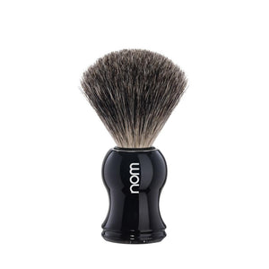 nom GUSTAV, Plastic Black, Shaving Brush