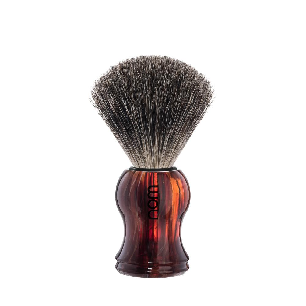 nom GUSTAV, Plastic Havanna Shaving Brush