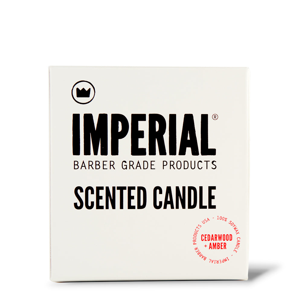 Imperial Barber Scented Candle | 10% off first order | Free express shipping and samples