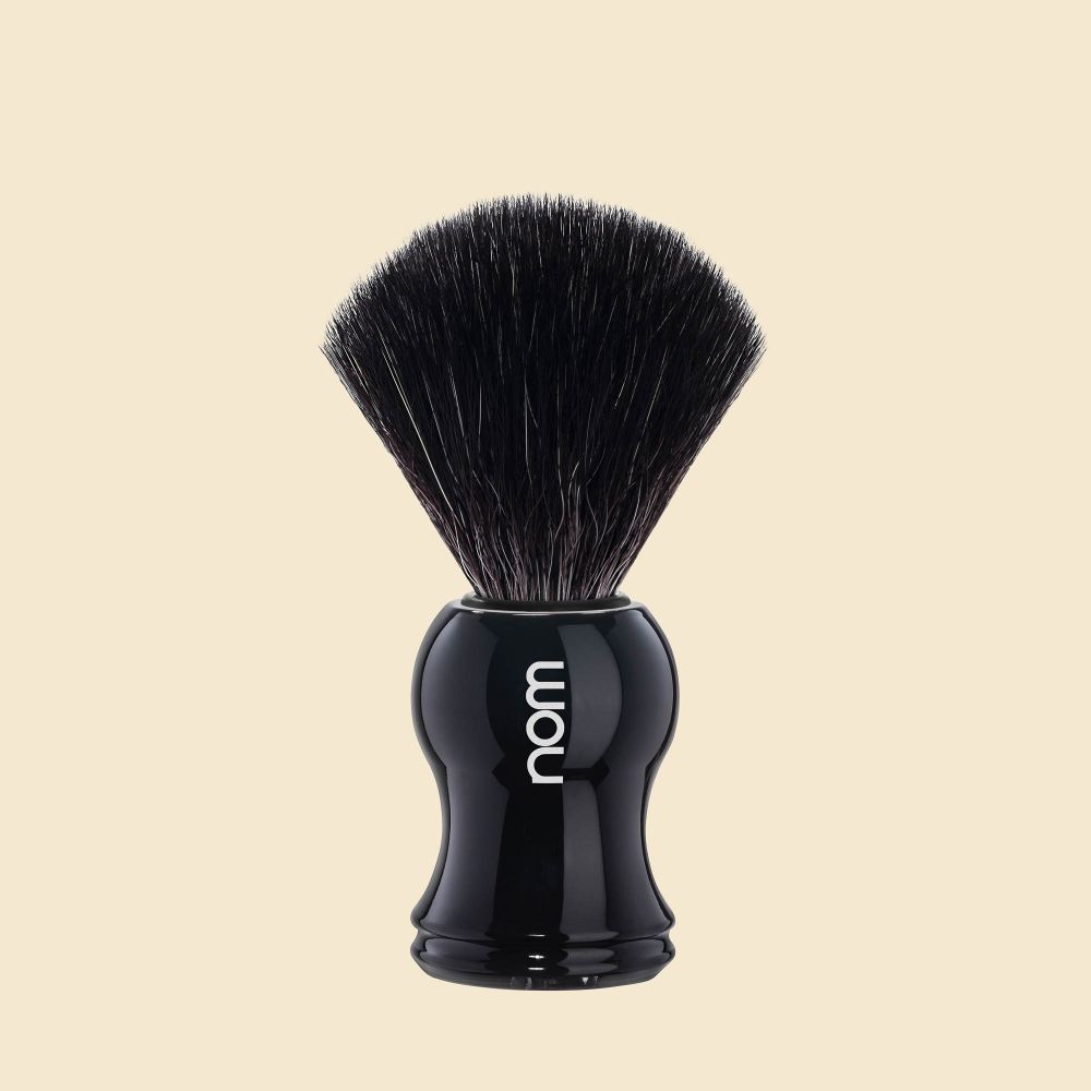 nom GUSTAV, Plastic Black, Shaving Brush