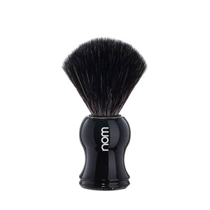 nom GUSTAV, Plastic Black, Shaving Brush