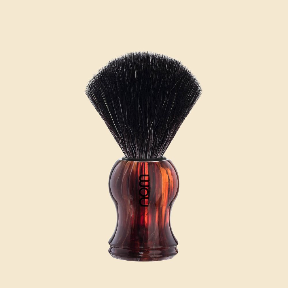 nom GUSTAV, Plastic Havanna Shaving Brush