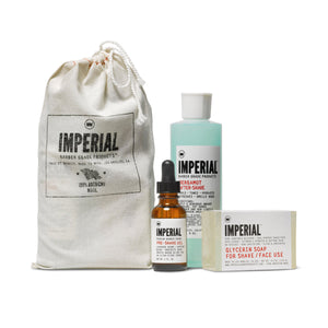 Imperial Barber Shave Bundle | 10% off first order | Free express shipping and samples