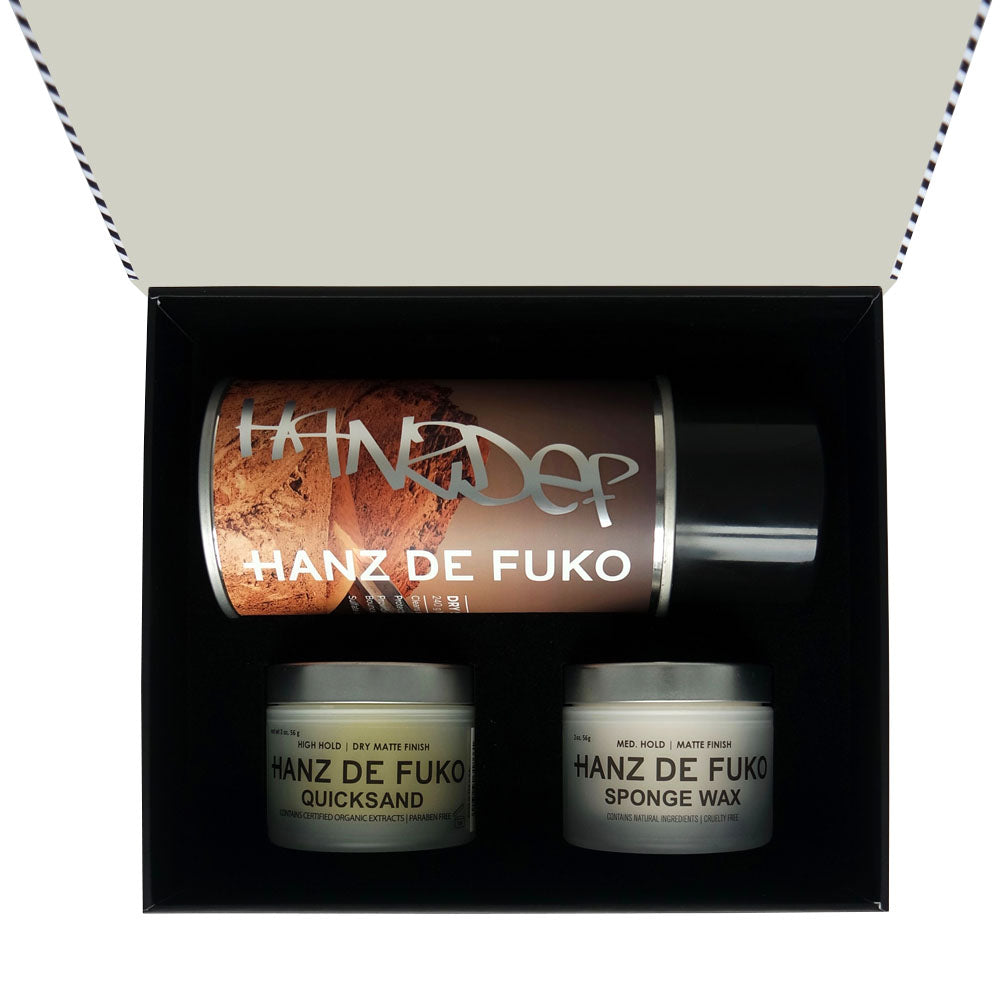 Hanz de Fuko Matte Styling Kit | 10% off first order | Free express shipping and samples